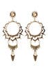 Gold Shiva of India Earrings by Kendra Scott