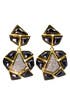 Deco Fab Earrings by Kenneth Jay Lane