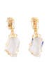 Polished Crystal Drop Earrings by Kenneth Jay Lane