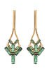 Tropical Ocean Stone Earrings by Lee Angel