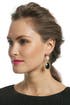 Half Moon Double Drop Earrings by Margaret Elizabeth