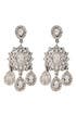 Silver Southern Plantation Earrings by Nicole Miller Accessories