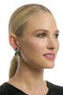 Cerulean Petal Earrings by Oscar de la Renta