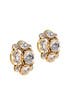 Classic Crystal Earrings by Oscar de la Renta
