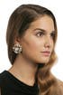 Classic Crystal Earrings by Oscar de la Renta