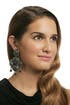 Deep Sea Ornate Earrings by Oscar de la Renta
