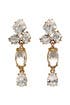 Halcyon Cluster Earrings by Oscar de la Renta