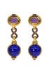 Globetrotter Earrings by Oscar de la Renta