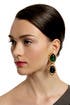 Ocean Jewel Tone Earrings by Oscar de la Renta