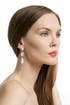 Society Pearl Tear Drop Earrings by Rachel Leigh