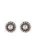 Crystal Pebble Earrings
