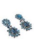 Sapphire Crystal Stunner Earrings by Rodrigo Otazu