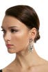 Abstract Crystal Chandelier Earrings by Tom Binns