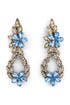 Doorknocker Crystal Earrings by Trudelle Laker