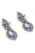 Doorknocker Crystal Earrings by Trudelle Laker
