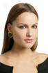 Vintage Chanel Black Button CC Earrings by WGACA Vintage
