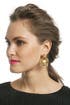 Vintage Chanel Round CC Drop Earrings by WGACA Vintage