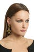 Vintage Chanel Coco Cross Dangle Earring by WGACA Vintage
