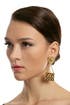 Vintage Chanel Flap Bag Earrings by WGACA Vintage