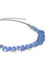 Blue Stone Blaze Necklace by Adia Kibur