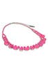 Pink Stone Blaze Necklace by Adia Kibur