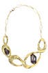 Golden Wavelength Necklace by Alexis Bittar