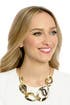Golden Wavelength Necklace by Alexis Bittar