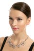 Crystal Cluster Necklace by Badgley Mischka Jewelry