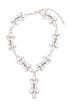 Crystal Rose Vines Necklace by Badgley Mischka Jewelry