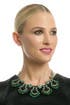 Entrancing Emerald Necklace by Badgley Mischka Jewelry