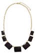 Black Squares Collar by Cinder & Charm
