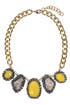 Yellow Glitz Collar by Cinder & Charm