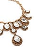 Antique Cascading Crystal Necklace by Ciner
