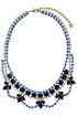 Blue Viktor Necklace by Dannijo