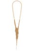 Gold Celia Knotted Chain Necklace by Dannijo