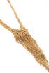 Gold Celia Knotted Chain Necklace by Dannijo