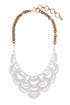 Laced with Crystal Necklace by Elizabeth Cole