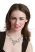 White Wedding Necklace by Erickson Beamon