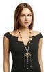 Aztec Diamond Necklace by House of Harlow 1960