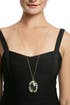 Crystal Sunburst Pendant by House of Harlow 1960