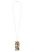 Gold Metal Fringe Necklace by House of Harlow 1960