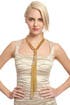 Gold Lariat Necklace by Janis Savitt