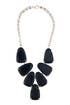 Black Stone Bib Necklace by Kendra Scott