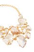 Gold Shadow Bib Necklace by Kenneth Jay Lane