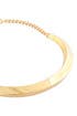 Gold Textured Bib Necklace by Kenneth Jay Lane