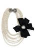 Juliette Bow Necklace by Lee Angel