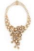 Calla Lily Cluster Necklace by Miriam Haskell