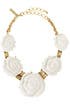 Blanca Rose Necklace by Oscar de la Renta