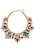 Watercolor Stone Statement Necklace by RJ Graziano