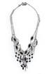 Black and Crystal Mystery Necklace by Tom Binns